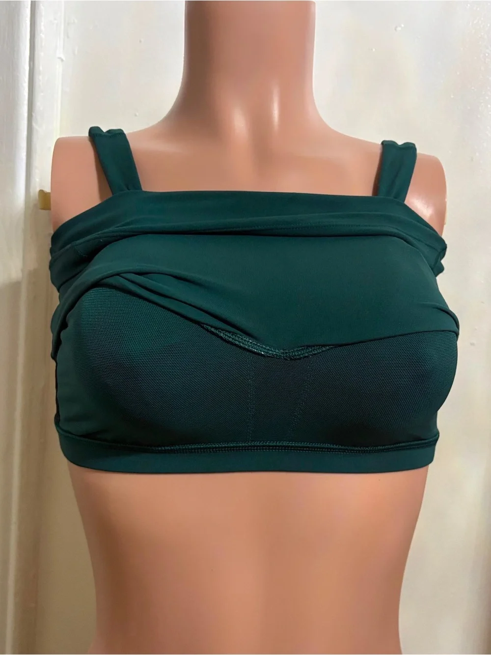 lululemon athletica Deep Green Scoop-Back Sports tops